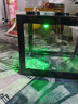 桌面鱼缸小型家用积木缸生态缸水族箱斗鱼缸带小夜灯氛围灯摆件 黑色鱼缸一个灯 实拍图