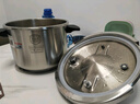 双喜高压锅304不锈钢燃气电磁炉通用防爆家用压力锅单手开合22CM/6L 实拍图