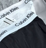 Calvin Klein内衣男士本命年新年红三条装ck低腰棉质防夹臀四角裤平角内裤男 U2664998-太空黑/月光白/椰青灰 3条 M 实拍图