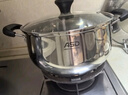 爱仕达（ASD）汤锅 304不锈钢小蒸锅 蒸煮一体汤锅 22CM燃气电磁炉通用奶锅B1-Z 实拍图