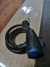 山地自行车锁防盗密码钢丝锁加粗固定钥匙锁抗剪单车装备配件折叠 钥匙锁-85cm-无锁架（简装） 实拍图