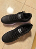 特步运动鞋男鞋跑鞋冬季皮面防水轻便减震健身休闲慢跑步鞋子男黑色 实拍图