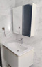 九牧（JOMOO）浴室柜 陶瓷一体盆抗菌洗脸盆柜组合冷灰70cm A2741-13LD-5 实拍图