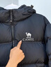 骆驼（CAMEL）【拒水羽绒】户外羽绒服冬新款中长款男女加厚外套羽绒服 实拍图