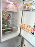 容声216升三开门小电冰箱家用小户型节能超薄冷藏冷冻两用保鲜出租房宿舍迷你BCD-216E10RNLAD 实拍图