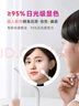AMIRO觅光化妆镜带灯LED智能美妆镜 桌面便携台式梳妆镜 多功能镜子  圣诞节生日礼物送女生 Mini3粉 实拍图