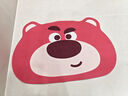慢说卡通风浴室地垫家用卫生间脚垫厕所门口吸水地毯防滑耐磨淋浴垫子 粗眉粉熊 40cm*60cm 实拍图