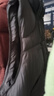 三彩【防水易打理】独醒2025冬季新款短款羽绒服90白鸭绒面包服F 大象灰 XL 170/92A 实拍图
