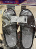 回力运动厚底拖鞋男室内户外穿静音速干防滑凉拖鞋HL3A57黑灰44-45码 实拍图
