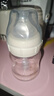 贝亲（Pigeon）玻璃奶瓶宽口径防胀气240ml M号奶嘴 3月+ AA187  实拍图
