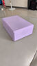 朗威瑜伽砖舞蹈砖成人儿童泡沫砖高密度练功砖块砖头防滑耐磨瑜伽器材 梦幻紫-200g【2块装-成人推荐】 升级高密度-软硬适中 实拍图