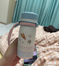 炊大皇316L不锈钢保温杯儿童学生超轻水杯子女生便携350ml（喵喵樱桃） 实拍图