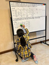 得力120*90cm支架白板 白板写字板书写稳固移动升降教学辅导办公会议磁性黑板家庭33725【销冠系列】 实拍图