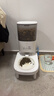 霍曼（Homerun）宠物智能自动喂食器猫粮狗粮定时猫咪自动投食机陶瓷单碗增高版 实拍图