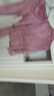 曲果（QUGUO）品牌睡衣女士秋冬季长袖海岛绒冬天薄款绒质秋冬款开衫家居服套装 9937嫣紫色 M 【建议80-100斤】 实拍图