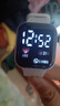 其他品牌高颜值LED手表时尚方形学生科技感超强夜光数字个性运动 白色 实拍图