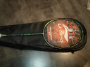 李宁（LI-NING）羽毛球拍雷霆小钢炮全碳素进攻型超轻高磅单拍深墨绿4U 已穿线 实拍图