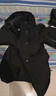 京东京造冬季短款连帽滑雪羽绒服户外派克服加厚保暖外套男 黑色 M 实拍图