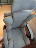 锦汐电脑椅办公椅子电竞椅家用人体工学椅老板椅主播靠背椅皮革转椅 灰色-工学椅【含乳胶坐垫】 实拍图