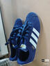 adidas「T头鞋」VL COURT 2.0复古休闲板鞋德训鞋阿迪达斯轻运动   深蓝/粉蓝/树脂黄(推荐女生选小半码)   43 实拍图