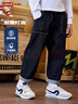 Levi's【原牛牛仔裤】李维斯男童加绒裤子2025冬季儿童长裤女童装保暖裤 星空蓝【原牛面料 防褪色】 140 /60 【建议身高128-140cm】 实拍图