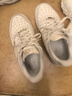 耐克NIKE板鞋女空军一号 AIR FORCE 1运动鞋FV3654-111帆白37.5 实拍图