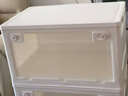 瀚览收纳箱特大号衣服衣物整理箱透明折叠玩具储物箱家用抽屉式收纳盒 巨大号实 66.5*40.5*35.5cm (可收纳厚被、冬衣) 一层(隐藏滑轮/叠加稳固) 1个 实拍图