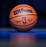 Wilson威尔胜NBA官方比赛用球同款OFFICIAL GAME BALL牛皮室内7号篮球 实拍图