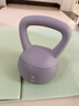 Keep软胶壶铃男女家用健身哑铃练手臂提臀京东专供课程同款深紫色/6KG 实拍图