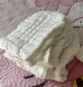 安可新 婴儿7A抗菌纯棉纱布尿布【6条装】新生儿12层透气可水洗17*45cm 实拍图