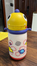 babycare儿童水杯6个月以上宝宝霸王龙不锈钢保温杯上学450ml-新旧款混发 实拍图