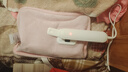 彩虹热水袋充电暖水袋暖手宝取暖器暖脚暖肚子智能数显暖宝宝 粉色 实拍图