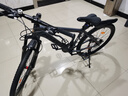 凤凰山地自行车成人减震男女内走线变速竞赛车青少年学生车单车 飞跃 钢架辐条轮-消光灰 26寸【建议身高160-185cm】 24速 实拍图