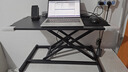 全品屋升降电脑桌升降工作台电脑升降支架台站立式升降办公书桌 气动无级升降-黑桌双层80cm 实拍图