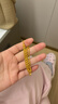 金至尊（3DG Jewellery）黄金手链花期INS风叠戴双层链999足金送女友老婆新年礼物计价 金重9.84克（配珠宝礼盒） 实拍图