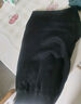 红蜻蜓（RED DRAGONFLY）休闲裤男冬季纯棉简约时尚百搭柔软舒适亲肤运动男长裤子黑色2XL 实拍图