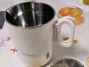 苏泊尔（SUPOR）便携式烧水壶电水壶可折叠0.8L 旅行出差家用养生冲奶电热水壶学生304不锈钢泡面杯 SW-08J01 实拍图