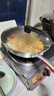 康巴赫炒锅不粘锅316L不锈钢炒菜锅32cm蜂窝平底煎炒锅电磁炉燃气灶通用 实拍图