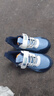鸿星童品牌断码童鞋男童运动鞋皮面防水春秋季新款儿子女孩跑步鞋中大童 jjl-1876牛仔蓝皮面 29 实拍图