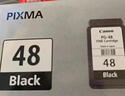 佳能（Canon）PG-48 黑色墨盒(适用E478/E478R/E3480/E418/E4280/E4580) 实拍图