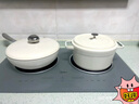 美的电磁灶家用双灶嵌入式电磁炉双头灶 3500w大功率凹面电磁灶双灶家用电磁炉电陶炉嵌入式电池炉灶 【左电磁右电陶|滑控款】冰川银-DZ35CT08P 实拍图