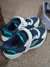 鸿星尔克（ERKE）童鞋男女童密网跑鞋新品大小童运动鞋【鸣鸥】藏深蓝/法翠蓝37 实拍图