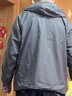 京东京造 穿山甲300冲锋衣男女防污防水三合一两件套冲锋衣男 岩石灰L 实拍图