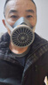 保为康3600防毒防尘面具硅胶橡胶工业粉尘过滤棉口罩可水洗舒适型喷漆甲醛kn95面罩（面具1套+5个滤毒盒） 实拍图