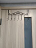秉优 门后挂钩2件套 免打孔7钩衣帽钩挂衣服架挂包免钉门背式框上神器 实拍图
