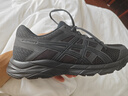 亚瑟士ASICS男鞋网面跑鞋缓震透气运动鞋轻量跑步鞋GEL-CONTEND 4 黑色/黑色 42.5 实拍图