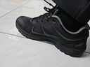 孤舟黑色作训鞋男女胶鞋体能训练鞋超轻户外透气跑鞋防滑耐磨徒步鞋子 高配版训练鞋（EVA+TPU双层底） 42 (260mm) 实拍图