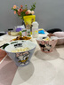 【迪士尼正版】陶瓷釉下彩斗笠碗高颜值餐具礼物泡面碗 【4个混装】乐悠5英寸斗笠碗 实拍图