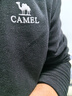 骆驼（CAMEL）户外抓绒衣女立领防风加热保暖抗静电冲锋衣内胆摇粒绒外套男 2XL 实拍图