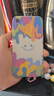 孜泰 适用苹果XR手机壳液态硅胶iphoneXR保护套彩绘个性创意防摔软壳【笑脸】 6.1英寸白色 实拍图